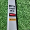 Rubbermaid 20" Commercial Multilingual Caution Pop-Up Safety Cone 3-Sided