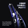 M35 Cobalt Four Spiral Flute Step Drill Bits,1/4”-3/4"(9 Step Size)