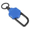 Magnetic Retractable Keychain Stainless Steel Wire Easy Pull Buckle Carabiner