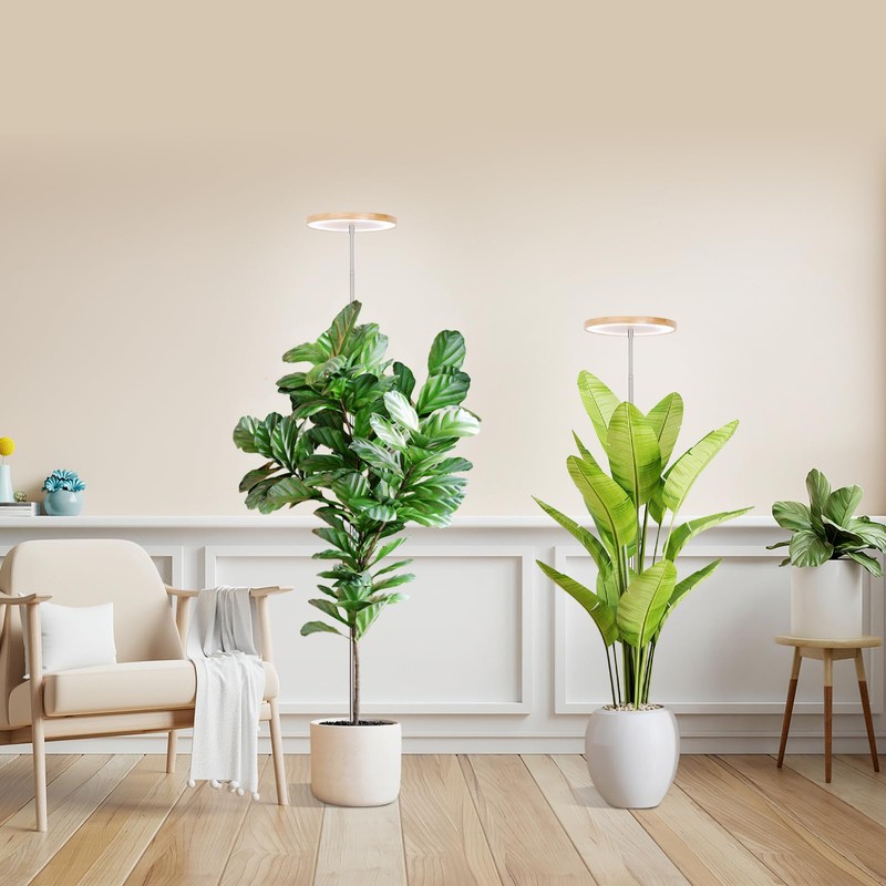 LBW Plant Grow Light Bamboo Plants Grow Lights for Indoor
