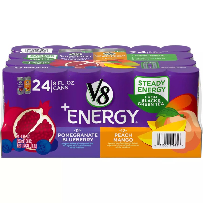 V8 +Energy Variety Pack (8oz / 24pk) A Healthy Energy