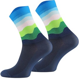 TODO Cycling Socks for Men and Women Breathable Road Bike Socks Men's Cycling Socks with Motif, also Running Socks
