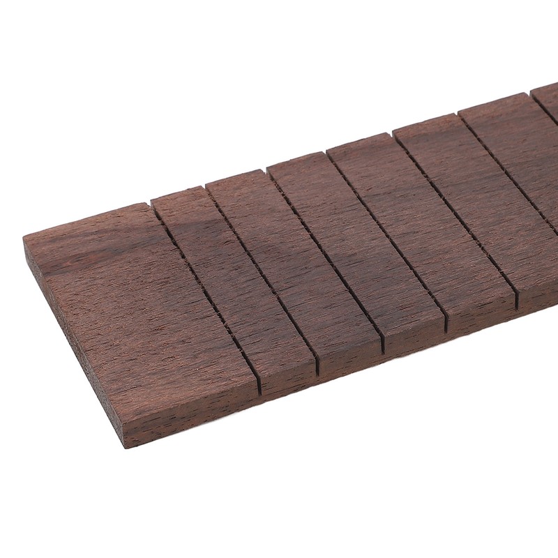 Unfinished Guitar Fretboard Fingerboard Rosewood Unfinished Guitar Neck Replacement for