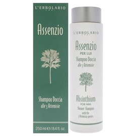 L'Erbolario Absinthium for Him Shower Shampoo with Three Artemisia Species