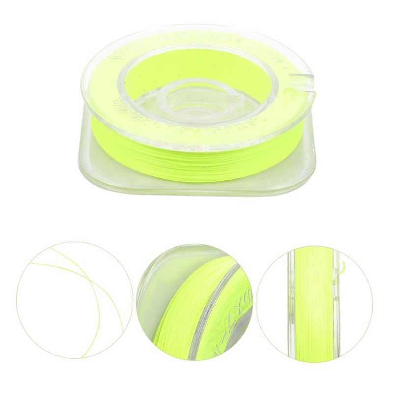 Mipcase 1roll Fishing Rod Binding Line Fluorescent Wire for Lure