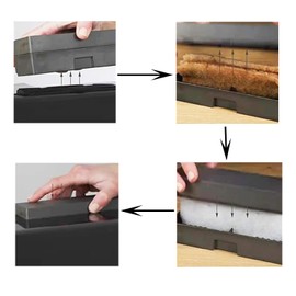 TAODAN 10PCS Air Fryer Polyester Fiber Cotton Replacement Filter Kitchen Small Appliance Accessories