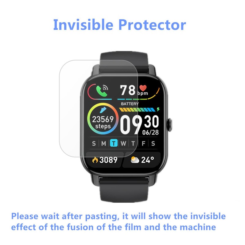 Aemus Compatible for Mindimp P66D 1.85" Smart Watch Screen Protector