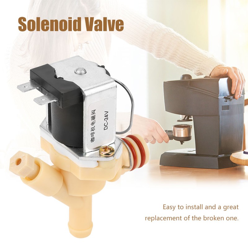 DC24V Normally Closed Electric Solenoid Valve Water Valve For Coffee