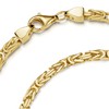 MATERIA by Matthias Wagner SA-152 Byzantine Chain Gold Bracelet 3