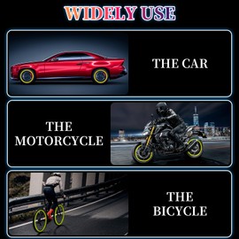 Creative Funny Valve Stem Caps | Prank Tire Valve Decorations | Dustproof and Waterproof, Durable | Suitable for Cars/Bikes/Motorcycles | The Style You’ve Been Looking for(4PCSYellow)