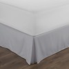 ienjoy Home IEH-BEDSKIRT-Full-LGRAY Pleated Bed Skirt