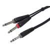 Monoprice - Cable de inserción TRS macho de 1/4 de
