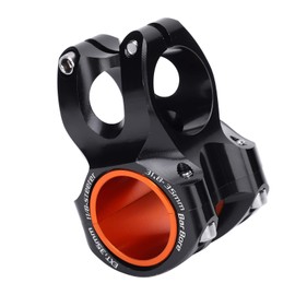Bicycle Handlebar Stem, Mountain Bike 35 mm Handlebar Stem, Aluminium Alloy Short Handlebar Stem for 31.8 mm - 35 mm Handlebars, Road Bike, Mountain Bike (Black) Bicycles and Accessories