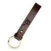 IL BISONTE Key Chain, Key Ring, Leather, Genuine Leather, Cowhide