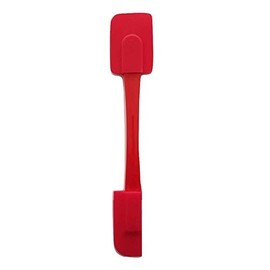 Handy Housewares 10" Double Sided Non-Stick Silicone Scraper Spatula (1, Red)