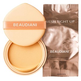 BEAUDIANI- Mesh Tight Up Cushion (02-Refil), base de maquillaje coreana, base resistente al sudor, maquillaje facial, ligero                          