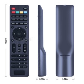 504Q4836101 Replaced Remote Control for Hitachi 4K Ultra LED HDTV 32C11 40C301 40C311 48C6 48C60 49C60 49C61 50C60 50C61 50Z6 55C60 22C31 22C32 32C11 40C311A 43C31 43C61 49C32 58C61 C50M6 C55M6 C58M6