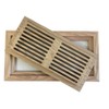 4 Inch x 10 Inch White Oak Hardwood Vent Floor