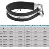 60pcs P Clips Hose Pipe Clamp Cable Clamps Assortment Kit,7