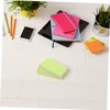 OHPHCALL 100pcs English Learning Cards Name Note Cards Corner Blank