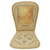 1clickautoacc Genuine Mexican Respaldo Leather Car/Truck Seat Cushion Leaping Deer