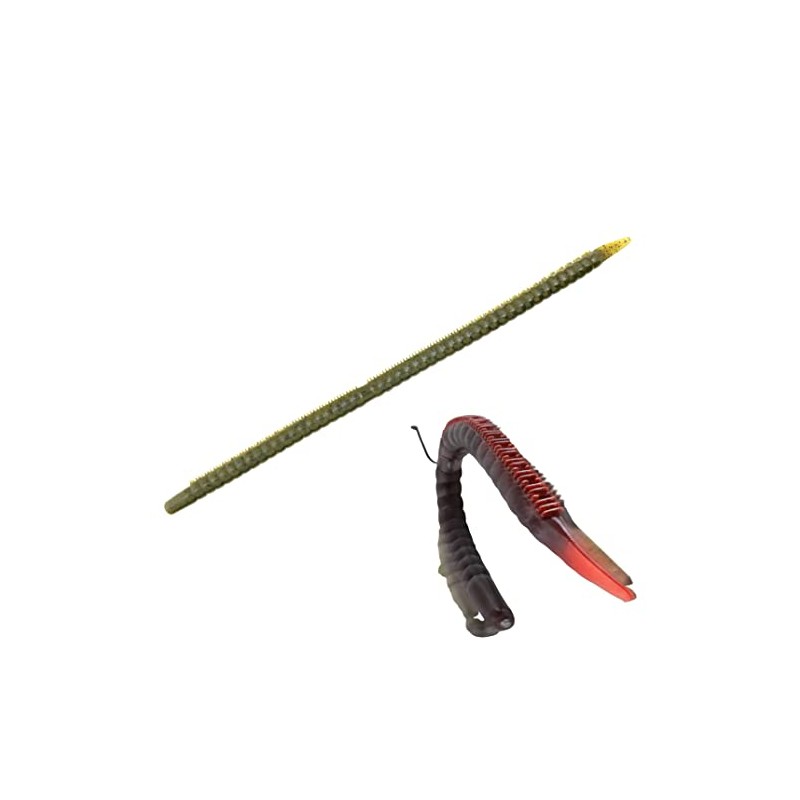 Depth Worm Kincair 13" #141 Sakura Baby/Blue Flake