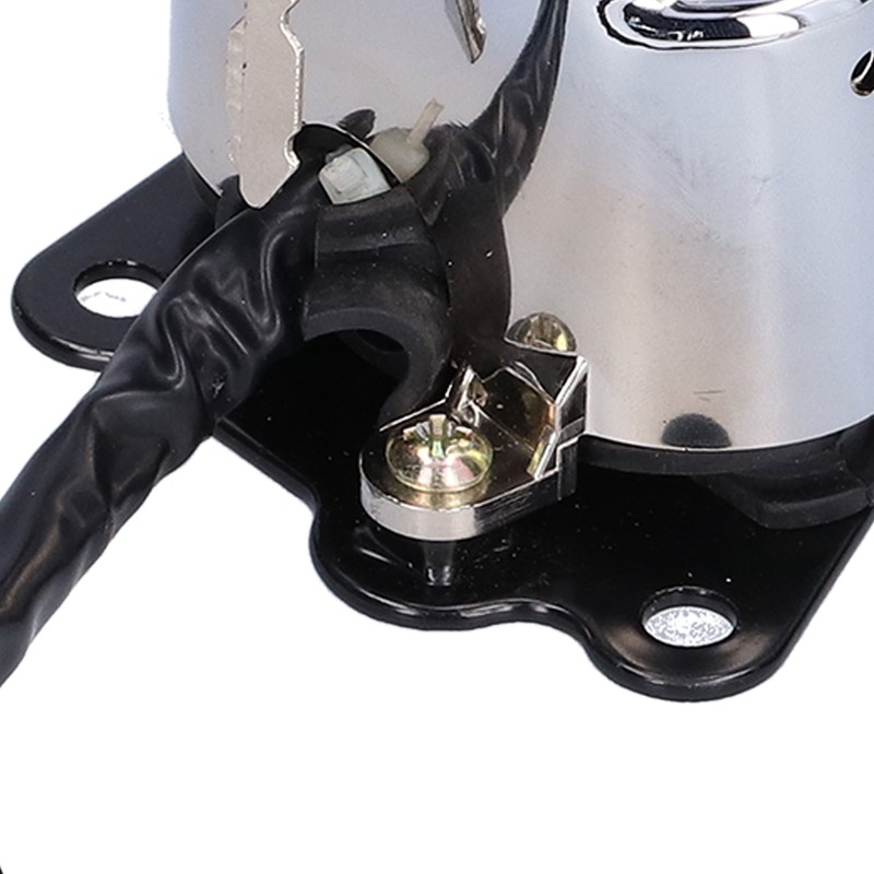 Motorcycle Ignition Switch Lock with 3 Colors Keys Fit for