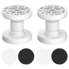 Tiardey 2 Pieces Headboard Fixings Tilt-Proof Bedside Fixings Adjustable Bed
