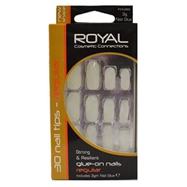 Royal 40 False Nail Tips - Regular