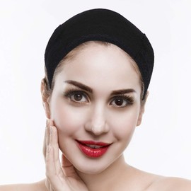 Redes Para El Cabello Invisible Elastic Edge Malla Accesorios Negra Para Cabello Largo Gorras De Peluca De Malla Red Para Cabello For Pelucas Y Postizos Para Adultos Extremo Cerrado Gorro