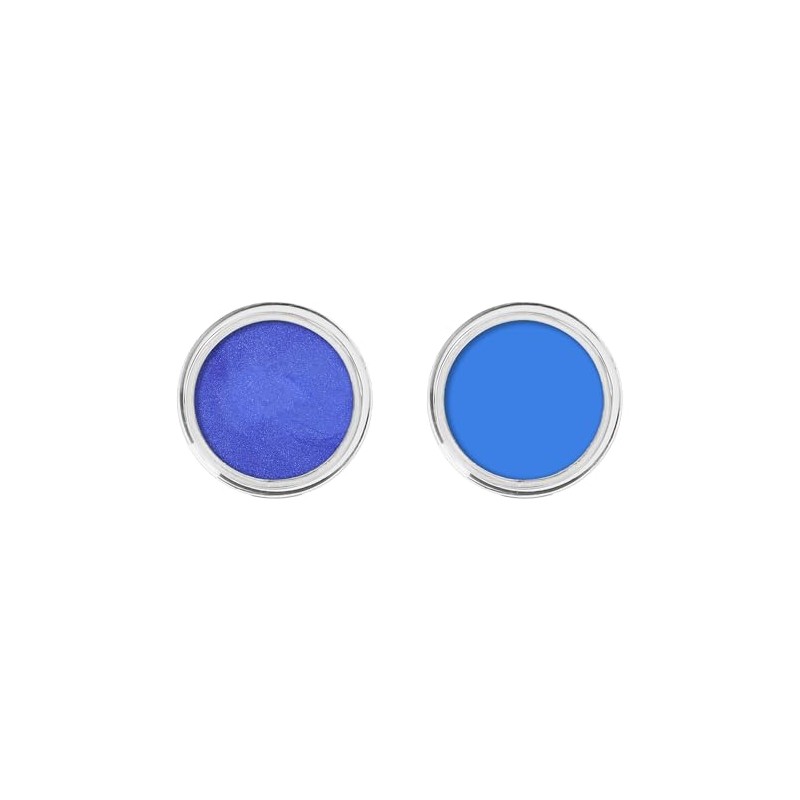 7V HOME BEAUTY Blue Eyeshadow Cream, Blendable Smooth 2pcs Matte