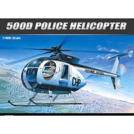 Academy Hughes 500D Police Helicopter