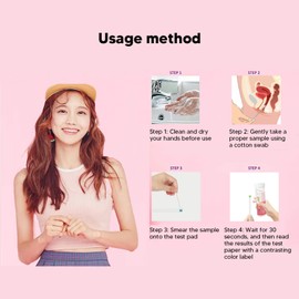 Yeast Infection Test,Vaginal Health PH Test Strips, Feminine PH Test, Monitor Vaginal Intimate Health & Prevent Infection Accurate Acidity & Alkalinity Balance(50strip)