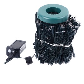 Christmas Tree Decoration Lights with Ring 2m 400 LED Christmas Tree Waterfall String Lights with 8 Modes Waterproof Xmas Tree Fairy Lights