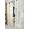 Woltu Set of 2 Transparent Curtains with Eyelets - Double