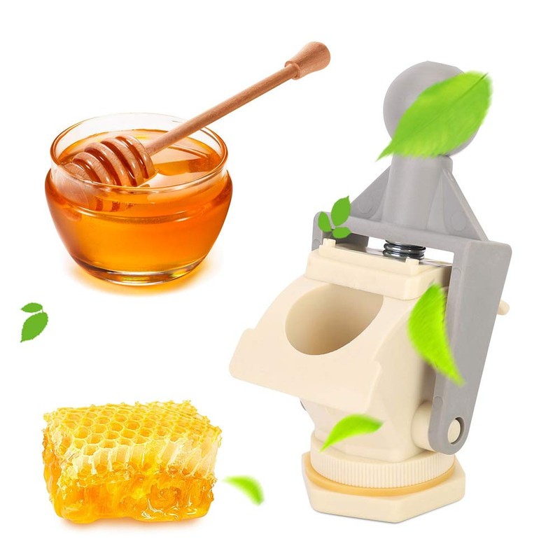 Fdit Honey Tap Gate Valve, Plastic Beekeeping Extractor Equipment Accessory