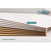 kayritonz Triangle Mailing Tube, 18.25x3x3 inch Cardboard Box, 25-Pack