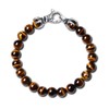 GAVU Men's Triple Amulet Tiger Eye Lava Stone Power Stone