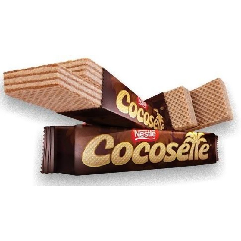 Cocosette, Wafer Cookie Filled with Coconut Cream, (pack of 21