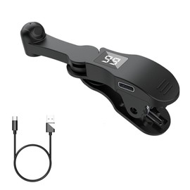 LUDHEP Clicker per Schermo Automatico Dito simulato Portatile Clic Continuo Clicker Fisico a velocità Regolabile Adatto per i Giochi, Nero