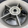 150MM Scooter Inflation Wheel With Aluminium Alloy Hub 6" Pneumatic