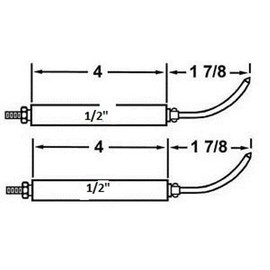 13286 Electrode Insulator set Compatible with Wayne EH, EHA, EHASR, HSR, MSR Oil Burner