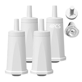 Filtro de Agua de Recambio para Cafeteras Breville BES008, BES810, SES875, BES878 Barista Pro, BES880 Barista Touch, BES980 Oracle, BES920, BES990 Oracle Touch, Paquete de 4