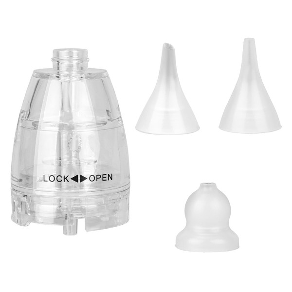 3 Pcs Nasal Aspirator Replacement Tips & 1 Pcs Plastic