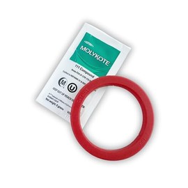 Gasket made for E61 Espresso Machines. Cafelat Gasket 8mm and Molykote 111 Grease. Compatible with Rocket Espresso, ECM, Quickmill, Vibiemme, Lelit 58mm, Wega, San Remo.
