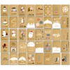 the lazy panda card company XXL Set of 80 Christmas
