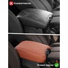 Savadicar Center Console Cover Compatible with 2011-2018 Jeep Wrangler JK