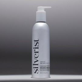 Siliverist Shampoo. For gray, silver, white & blonde tones. Gentle foam. Hyaluronic Acid + Niacinamide. Sulfate-Free. Silicone-Free.