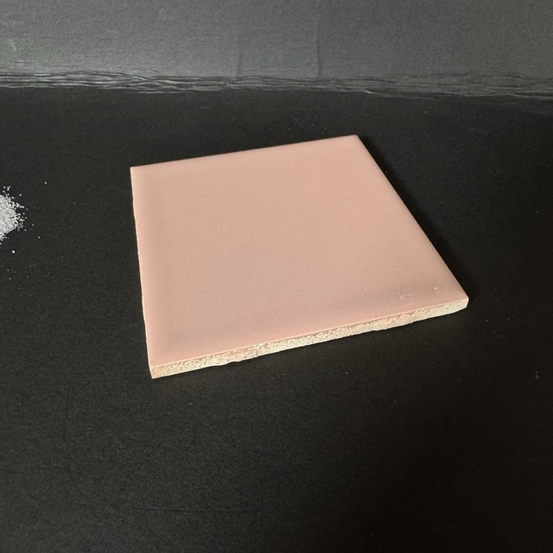 Daltile VTG Daltile Wild Rose Pink Ceramic Tile 4.25" Square