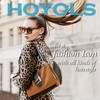 HOYOLS - Lazos para el cabello sin costuras, tela de